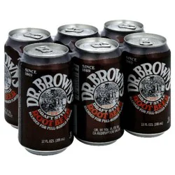 Dr. Brown's Draft Style Root Beer - 6 ct; 12 fl oz - 6 ct; 12 fl oz