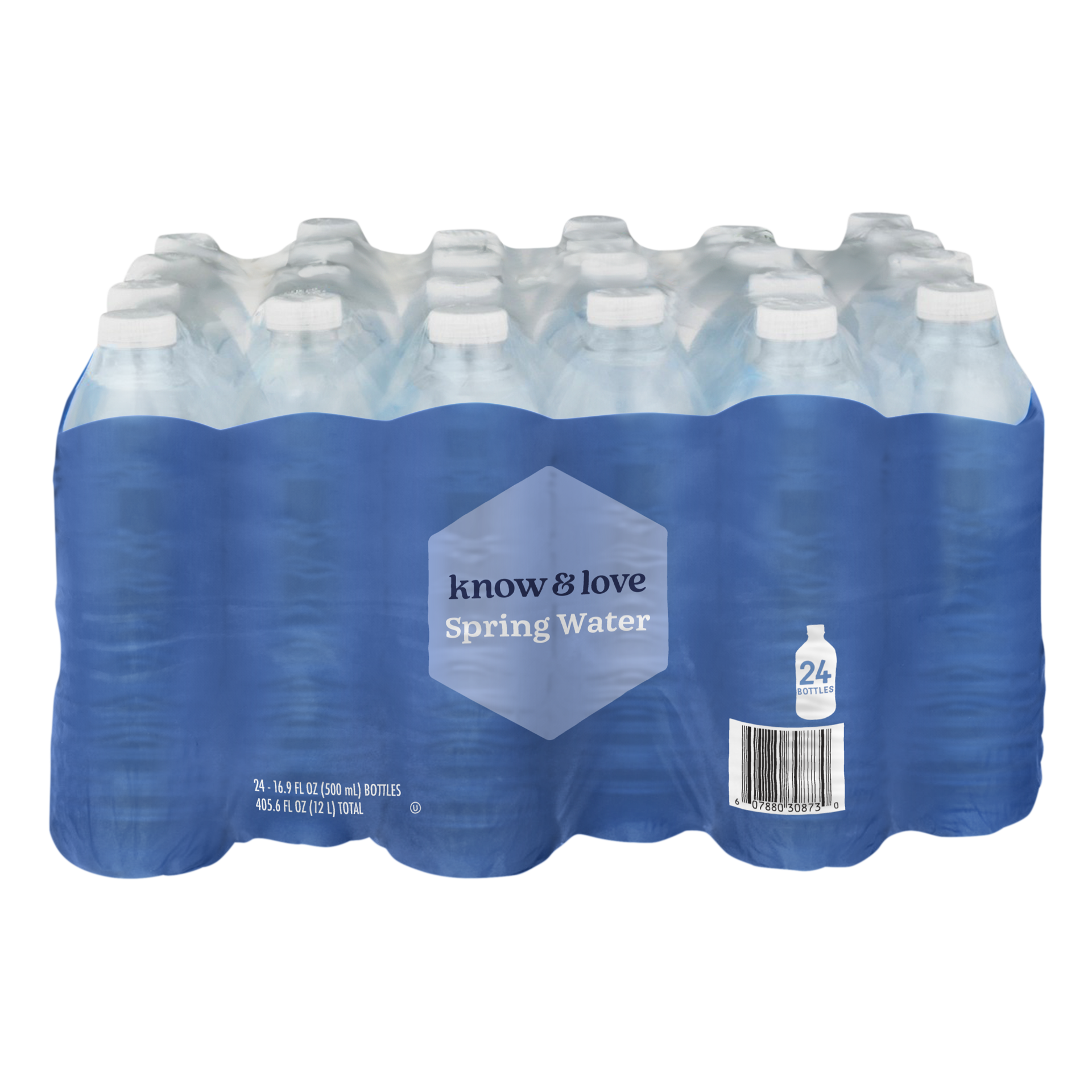 slide 1 of 1, know & love Spring Water 24 Pack 16.9 Ounce Bottles, 16.9 oz
