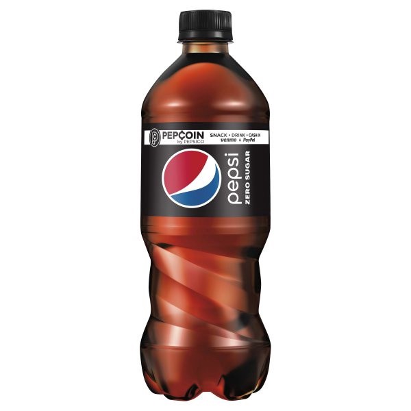 slide 1 of 3, Pepsi Zero Sugar Cola - 20 fl oz, 20 fl oz