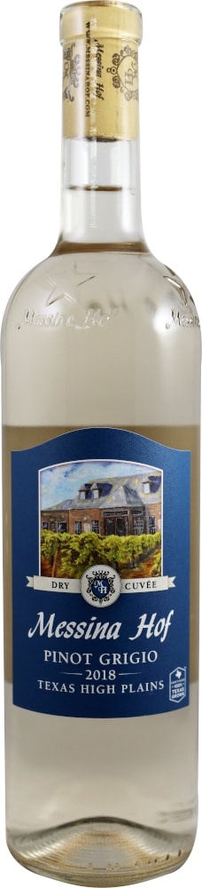 slide 1 of 1, Messina Hof Pinot Grigio Texas, 750 ml