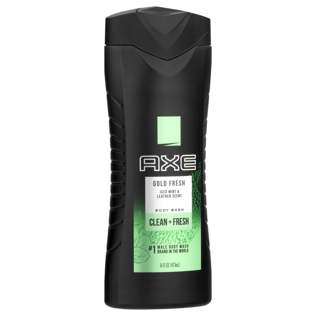 slide 2 of 11, AXE Gold Fresh Clean+Fresh Iced Mint & Leather Body Wash 16.0 oz, 16 oz