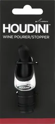 Houdini Wine Pourer/Stopper 1 ea