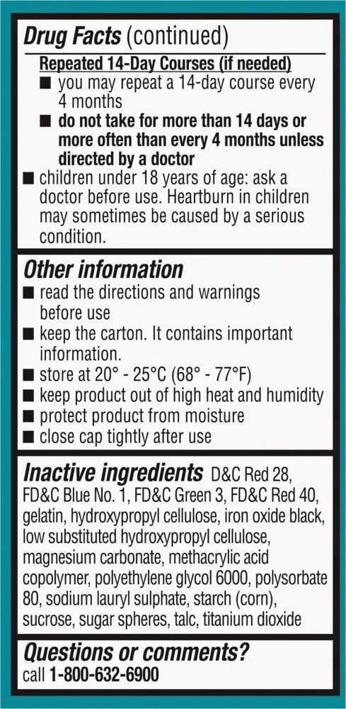 slide 6 of 6, Kroger 24 Hour Delayed-Release Lansoprazole Acid Reducer Capsules, 42 ct