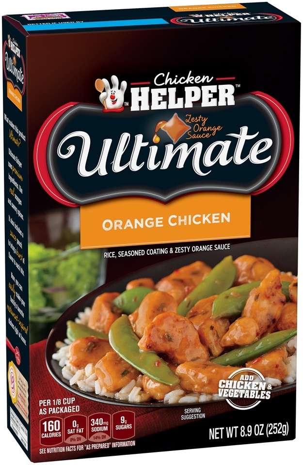 slide 1 of 1, Betty Crocker Ultimate Chicken Helper Orange Chicken, 8.9 oz