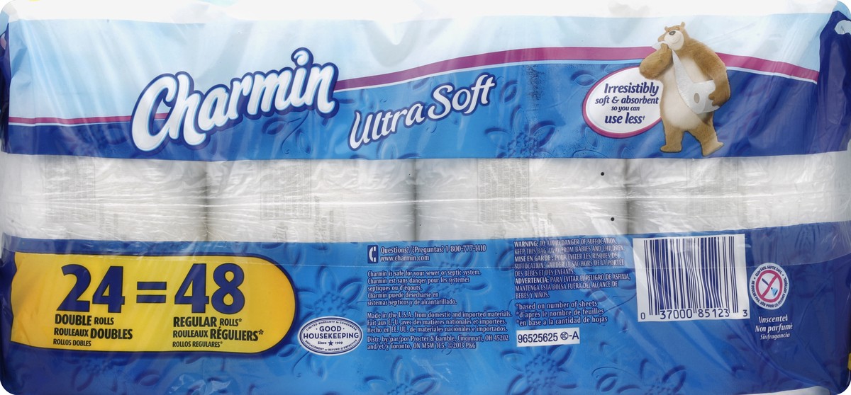 slide 4 of 8, Charmin Bathroom Tissue 4 ea, 4 ct