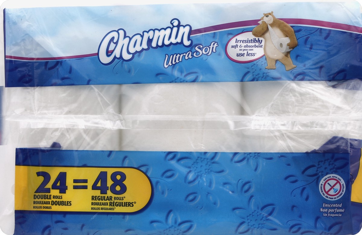 slide 3 of 8, Charmin Bathroom Tissue 4 ea, 4 ct