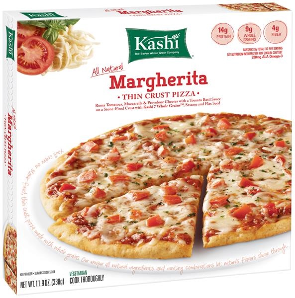 slide 1 of 1, Kashi Pizza Thin Margherita, 11.9 oz