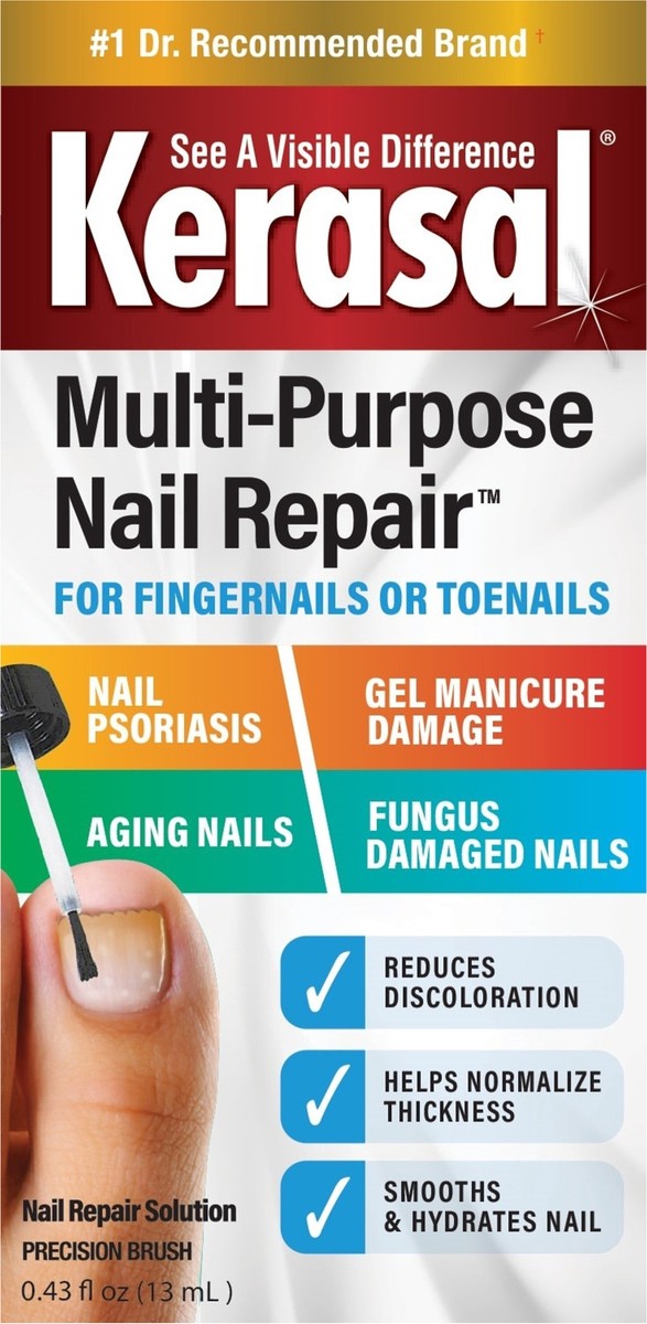 slide 2 of 2, Kerasal Multi Purpose Fungal Nail Renewal Brush - 0.43 fl oz, 0.43 fl oz