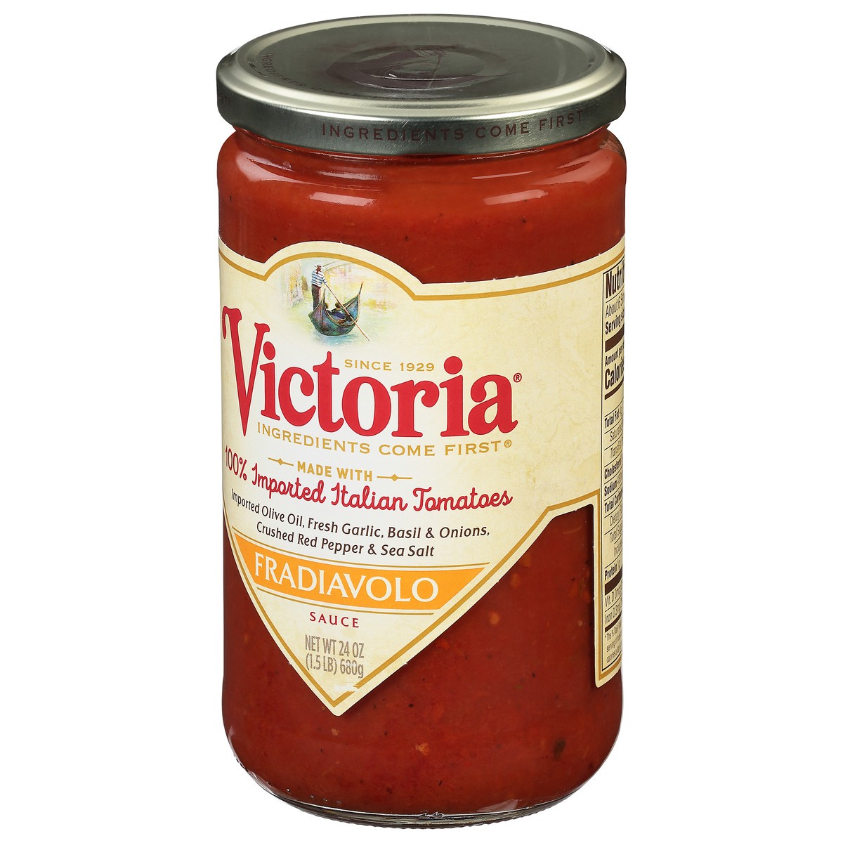 slide 8 of 9, Victoria Spicy Marinara Sauce, 24 oz, 24 oz