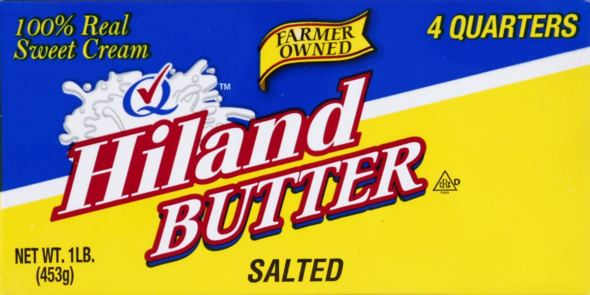 slide 6 of 8, Hiland Dairy Butter 1 lb, 1 lb