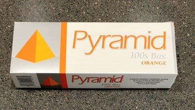 slide 1 of 1, Pyramid Orange 100 Box - Carton, 1 ct