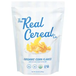 The Real Cereal Co. Organic Corn Flakes 8.4 oz