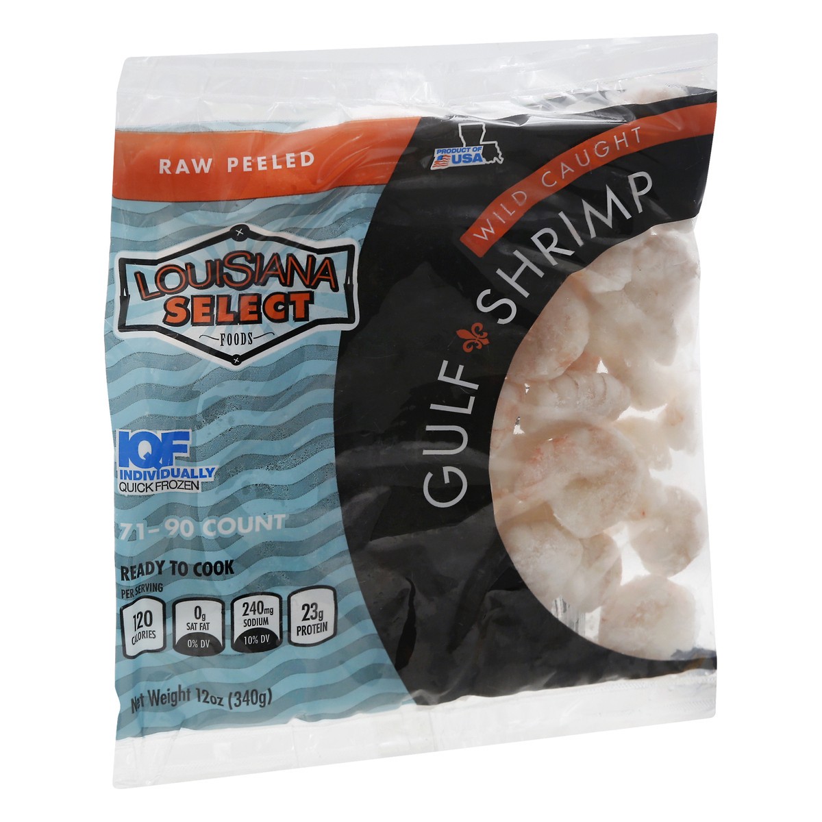 slide 12 of 13, Louisiana Select Foods Wild Caught Gulf Shrimp 12 oz, 12 oz