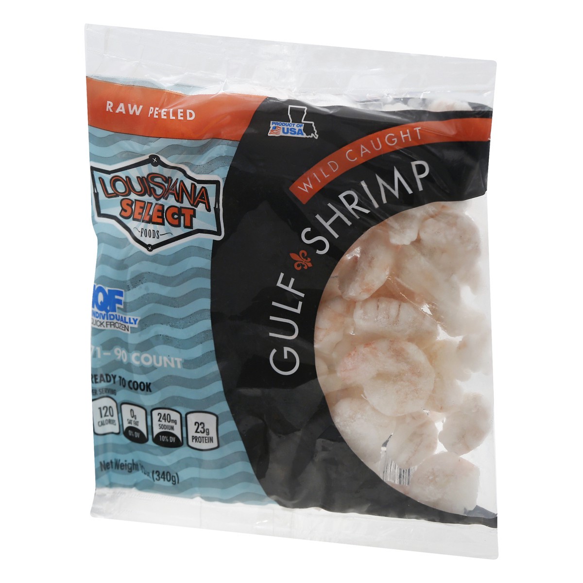 slide 11 of 13, Louisiana Select Foods Wild Caught Gulf Shrimp 12 oz, 12 oz