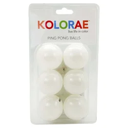 Kolorae Ping Pong Balls - White
