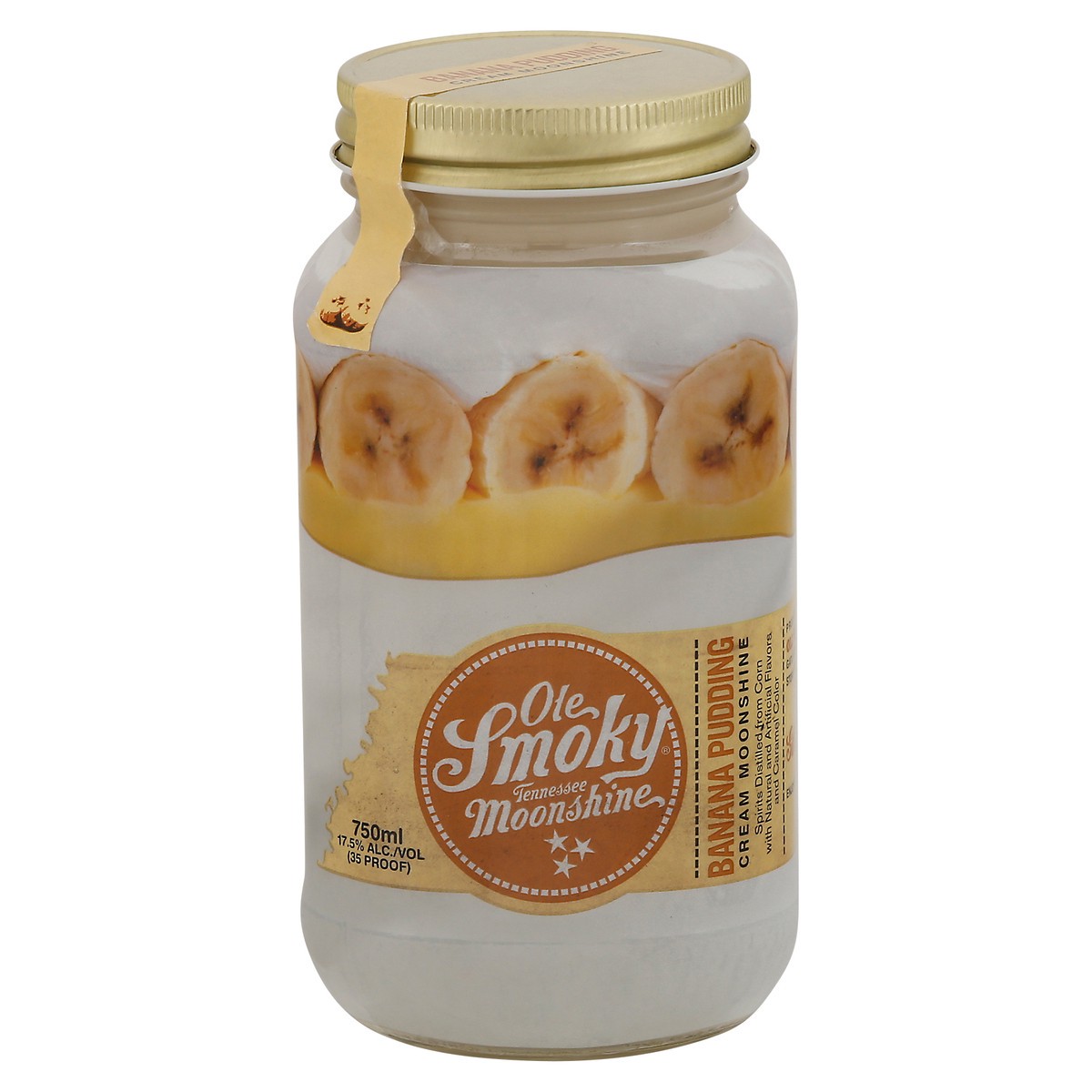 slide 1 of 7, Ole Smoky Banana Pudding Cream Tennessee Moonshine 750 ml, 1 ct