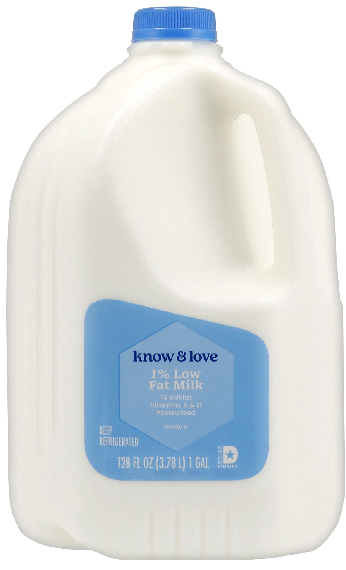 slide 1 of 1, know & love 1% Lowfat Milk 1 Gallon, 128 oz