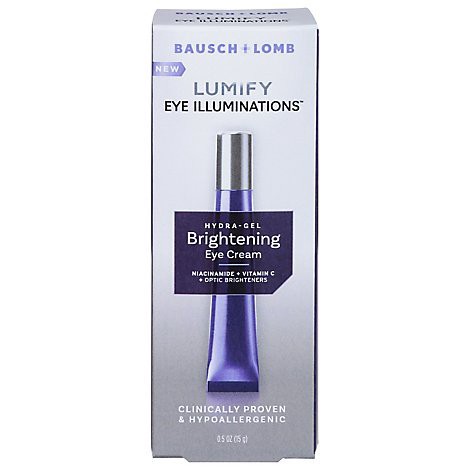 slide 1 of 1, Lumify Eye Illuminations Hydra-gel Brightening Eye Cream - .5 FZ, 0.5 fl oz