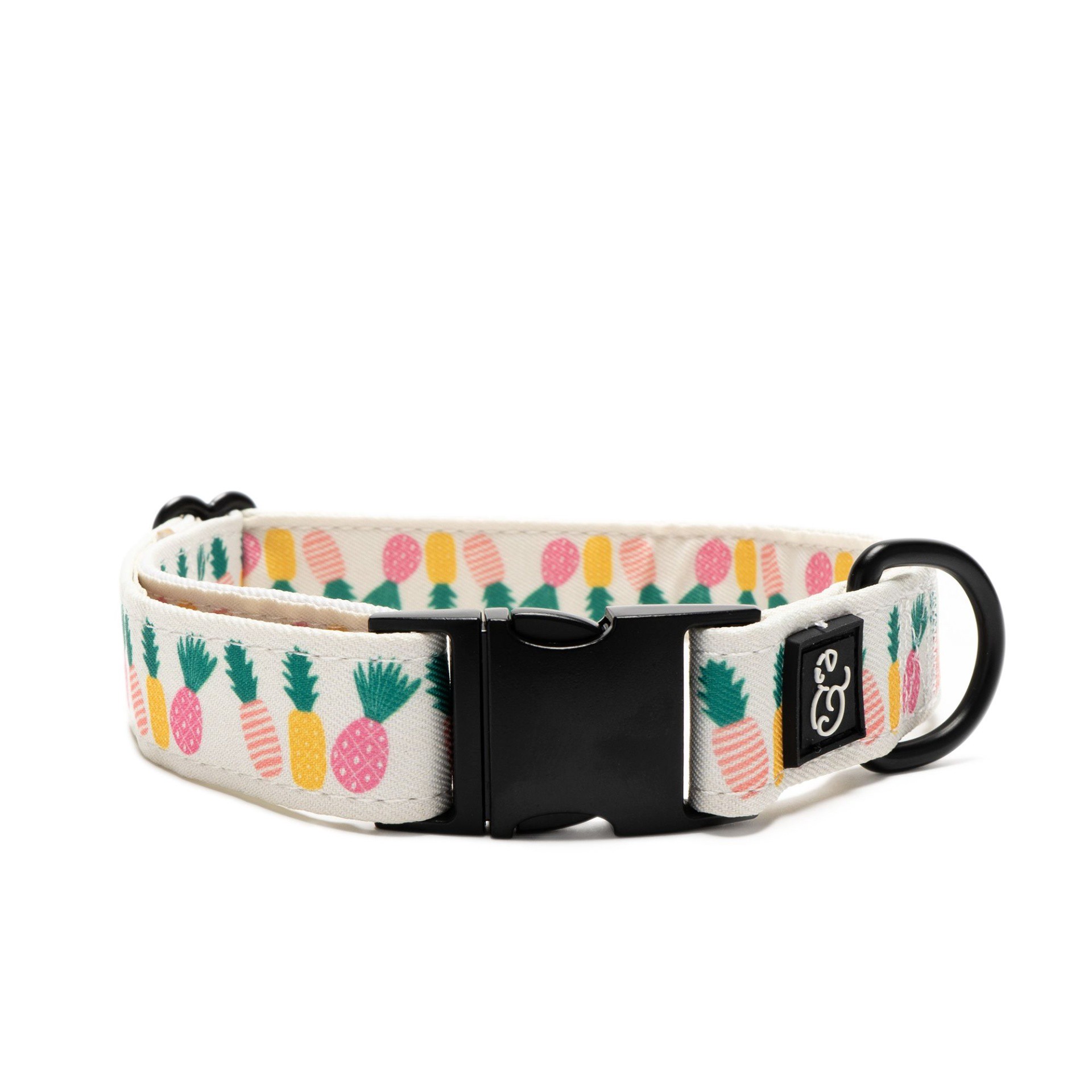 slide 1 of 1, Lucy & Co. Poolside Chillin Dog Collar, SM