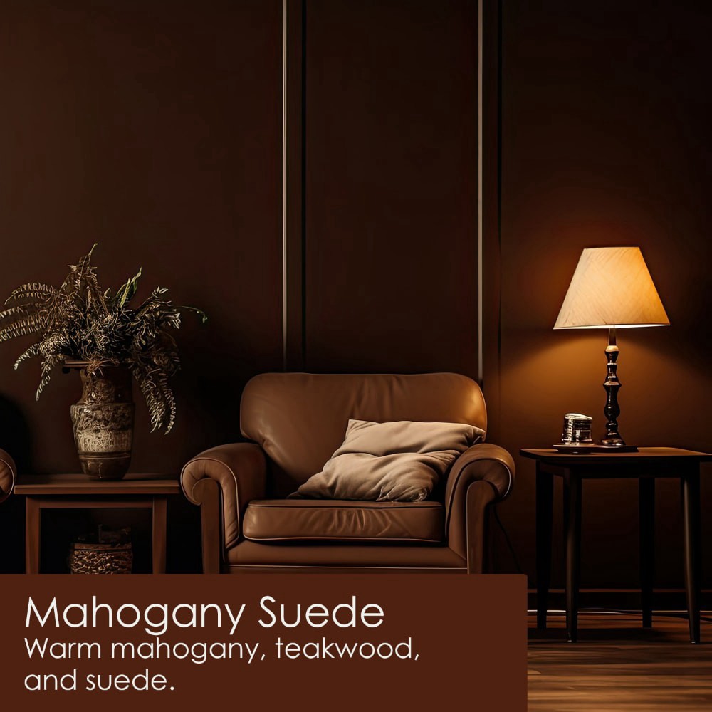 slide 3 of 4, Tuscany Candle Mahogany Suede Candle with Essential Oils 1 Each, 1 ct