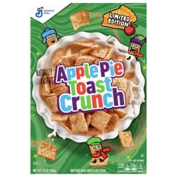 General Mills Apple Pie Toast Crunch, Breakfast Cereal with Whole Grain, 12 oz