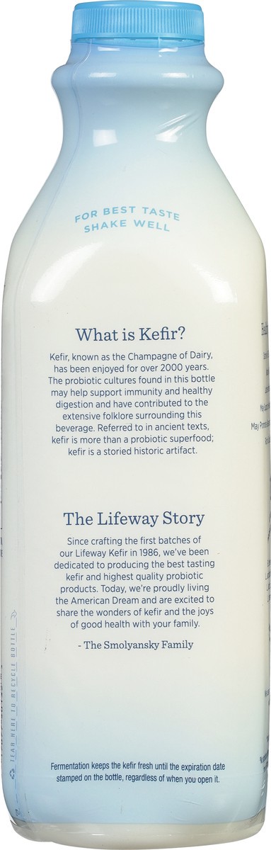 slide 3 of 9, Lifeway Plain Unsweetened Kefir 32 fl oz, 32 fl oz