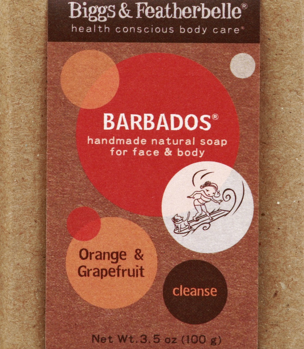 slide 4 of 4, Biggs & Featherbelle Soap Bar Cleanse Barbados, 3.5 oz
