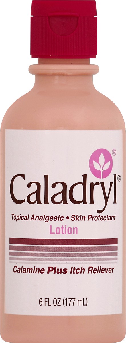 slide 4 of 5, Caladryl Calamine Plus Itch Reliever Lotion, 6 oz