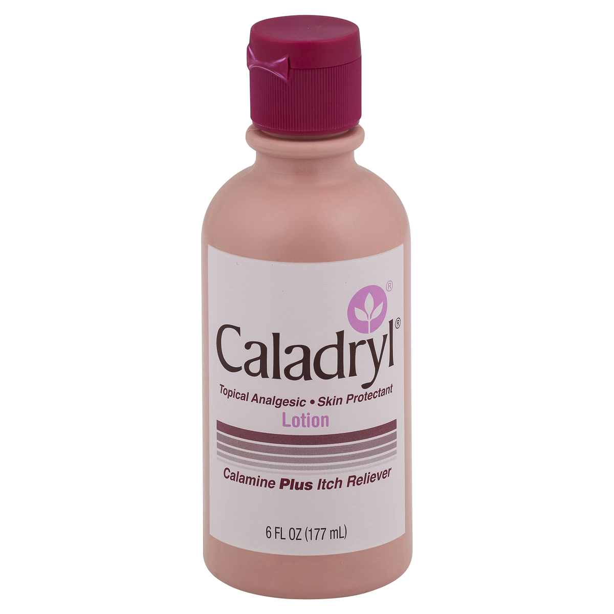slide 1 of 5, Caladryl Calamine Plus Itch Reliever Lotion, 6 oz