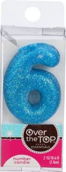 Over The Top Essentials Number Candle