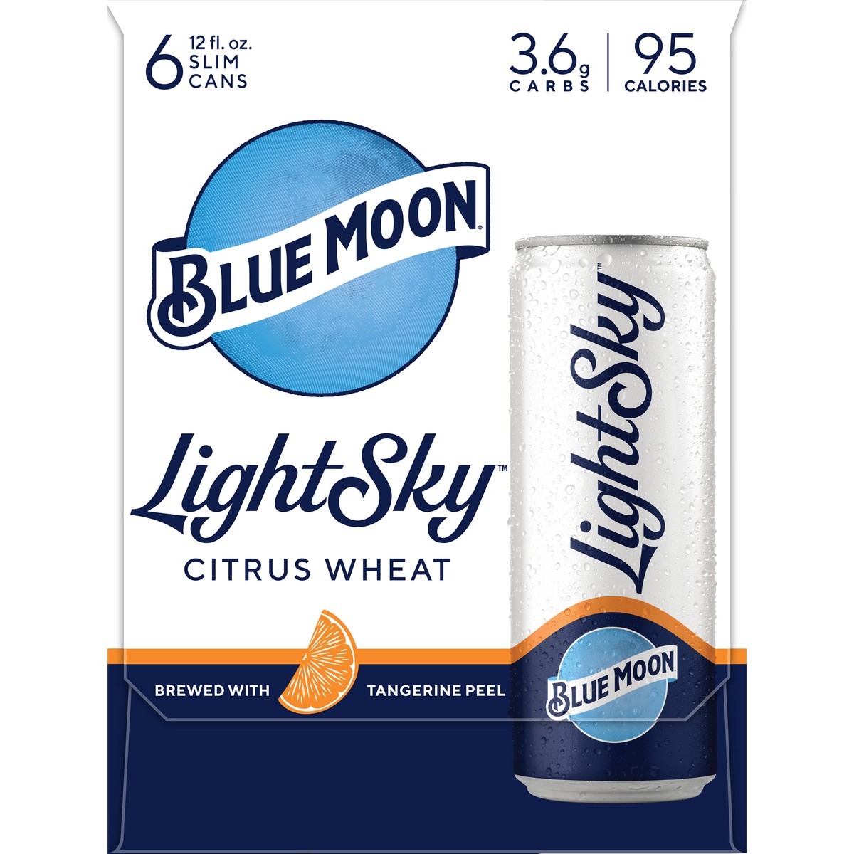 slide 8 of 8, Blue Moon Light Sky Citrus Wheat Ale, 72 fl oz