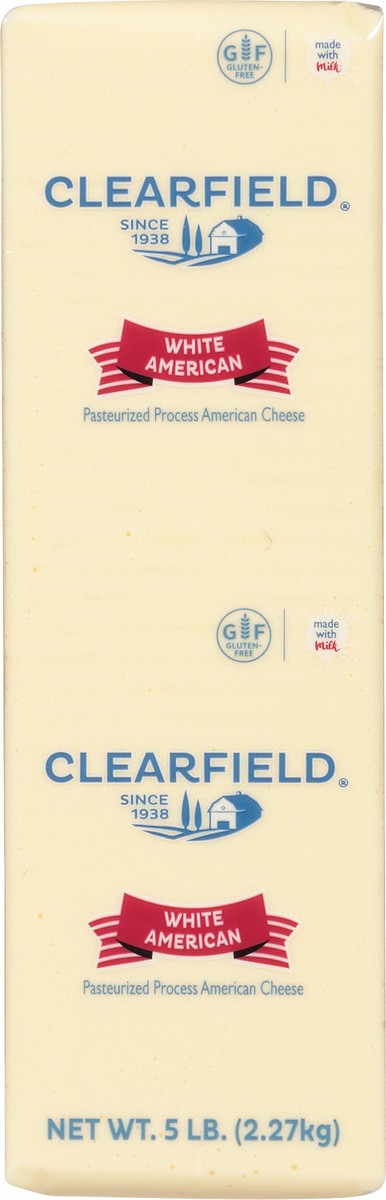 slide 13 of 14, Clearfield Cheese White American 5 lb (2.27 kg), 5 lb