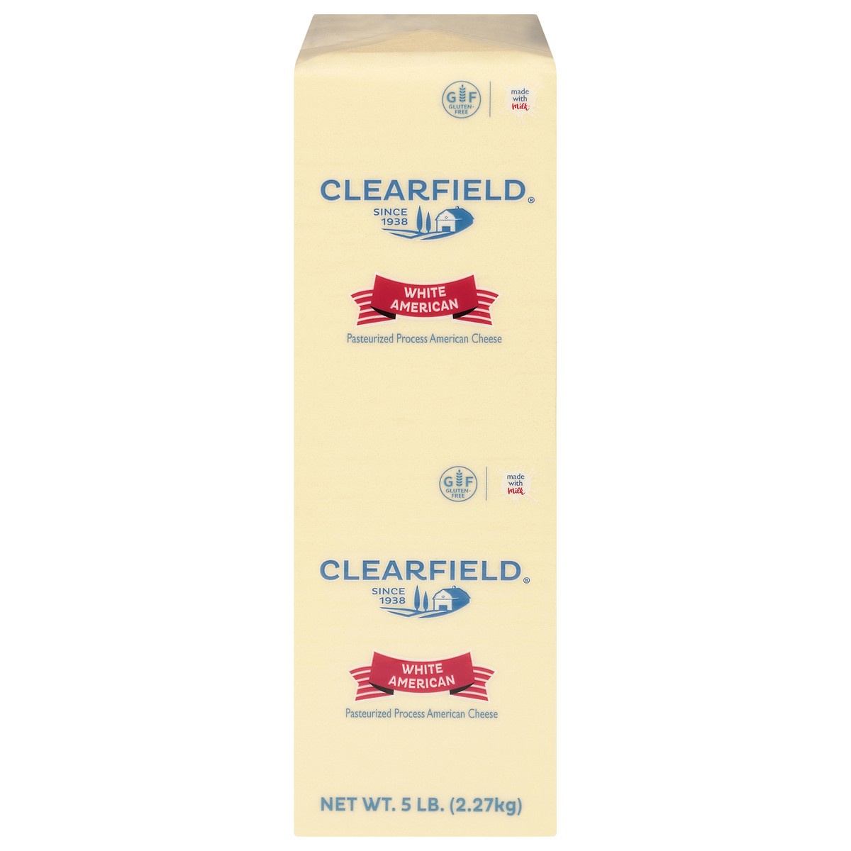slide 4 of 14, Clearfield Cheese White American 5 lb (2.27 kg), 5 lb