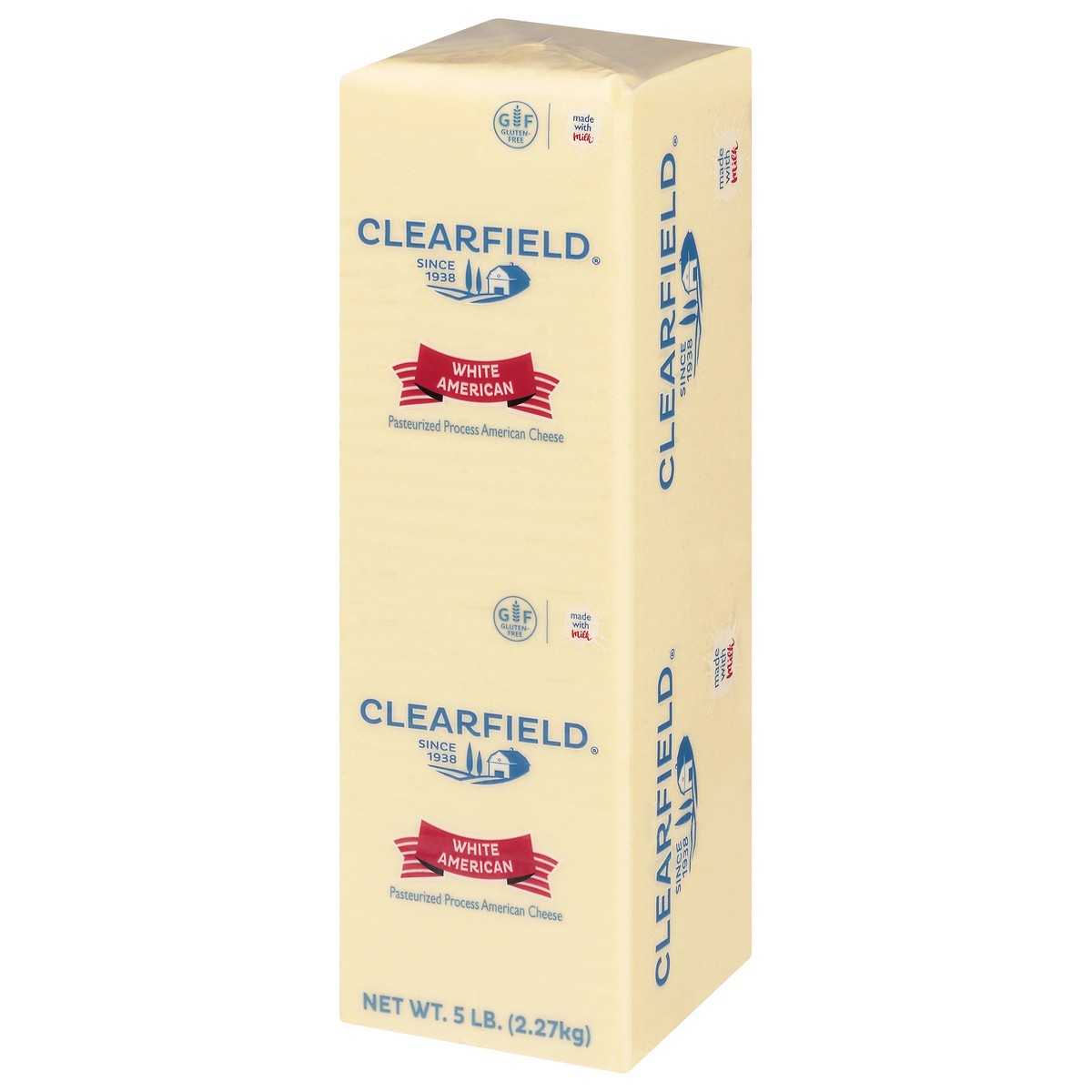 slide 9 of 14, Clearfield Cheese White American 5 lb (2.27 kg), 5 lb