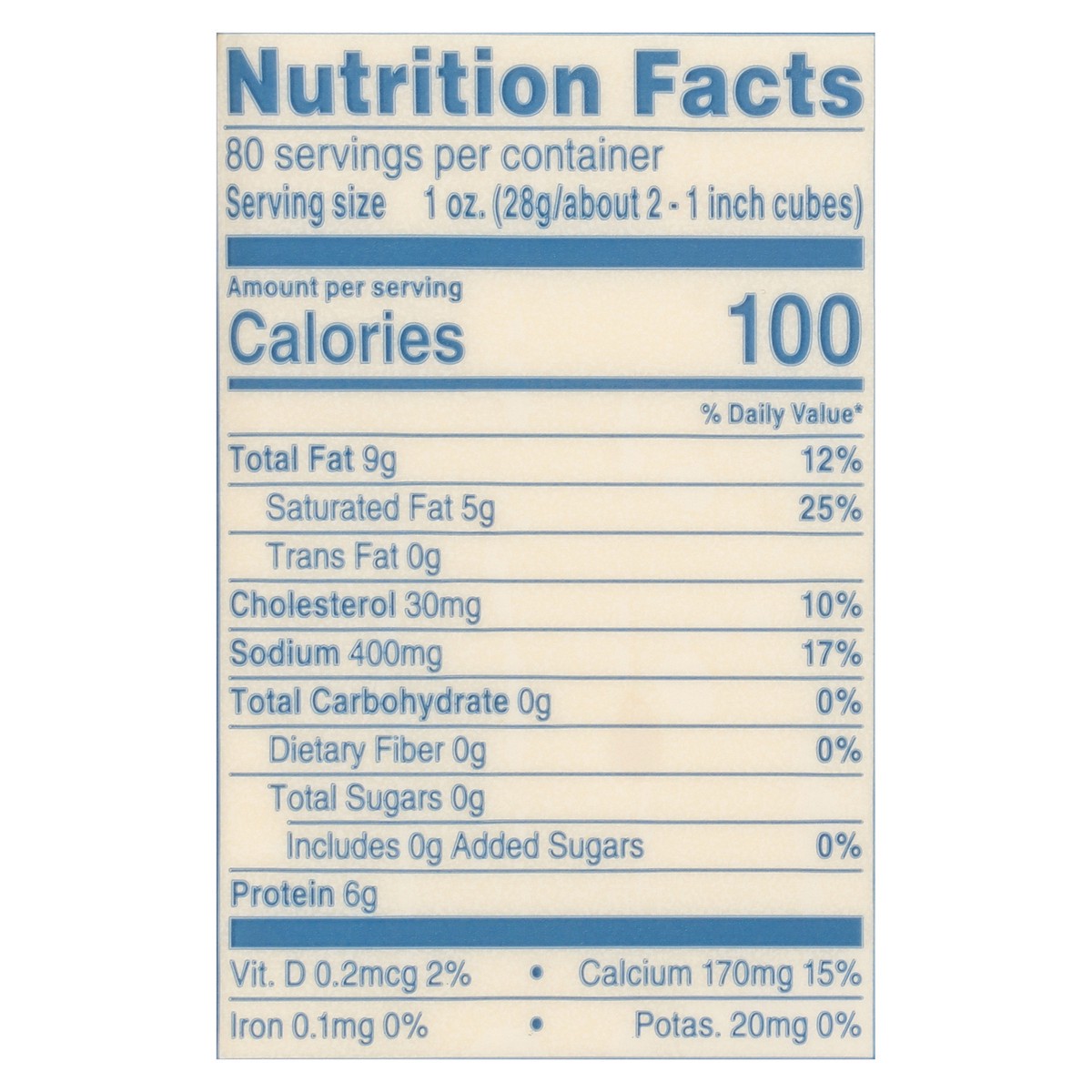 slide 10 of 14, Clearfield Cheese White American 5 lb (2.27 kg), 5 lb