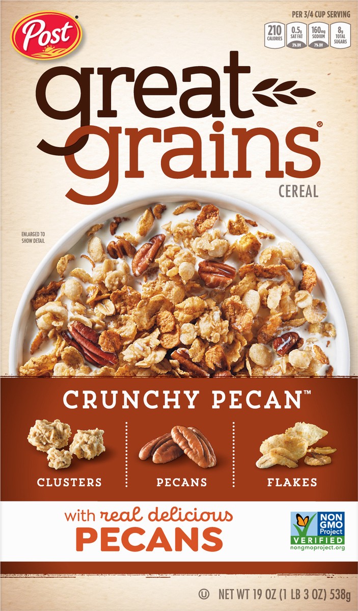 slide 8 of 8, 1/19 Post Gg Crunchy Pecan, 16 oz