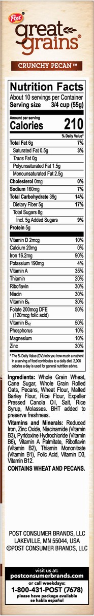 slide 6 of 8, 1/19 Post Gg Crunchy Pecan, 16 oz