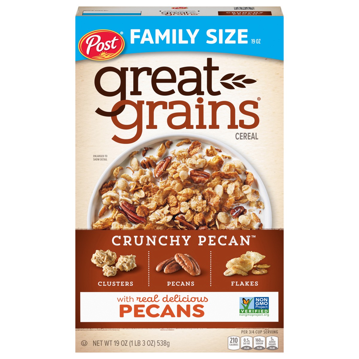 slide 1 of 8, 1/19 Post Gg Crunchy Pecan, 16 oz