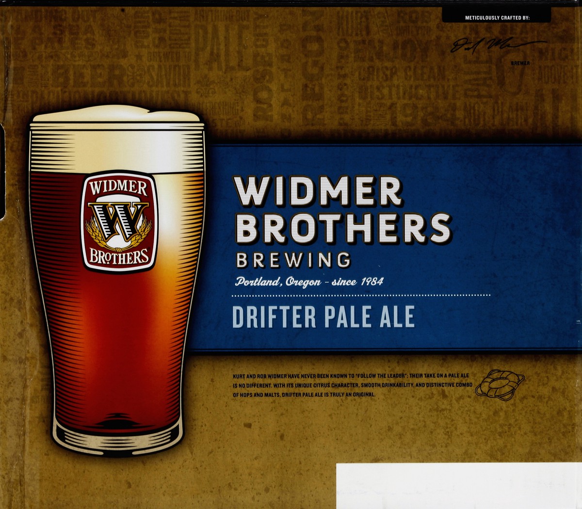 slide 5 of 6, Widmer Brothers Brewing Widmer Drifter Pale Ale Bottles, 12 ct; 12 oz