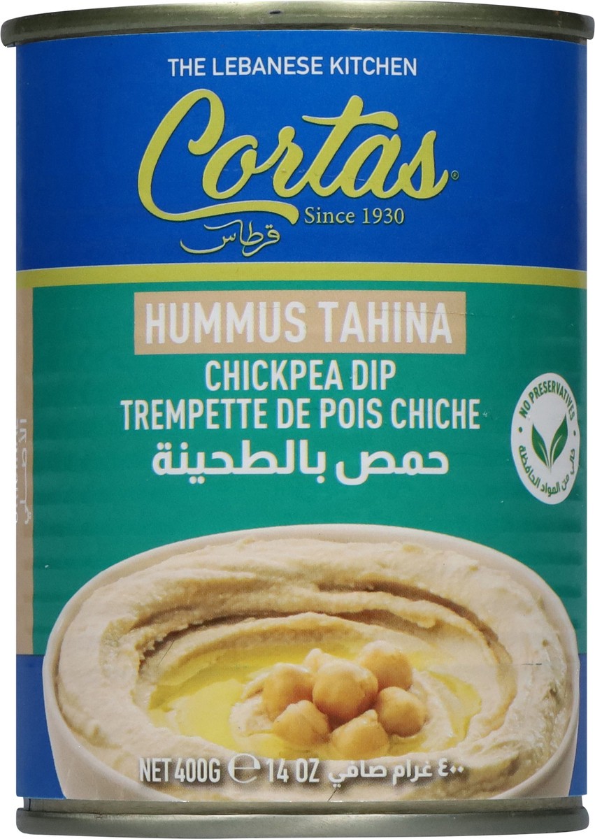 slide 5 of 14, Cortas Original Hummus Tahina Chickpea Dip 400 g, 14 oz