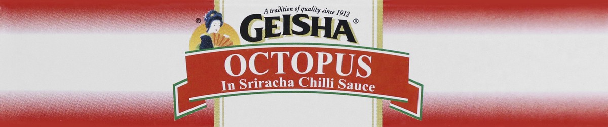 slide 11 of 13, Geisha Hot Octopus in Sriracha Chili Sauce 3.75 oz, 3.75 oz