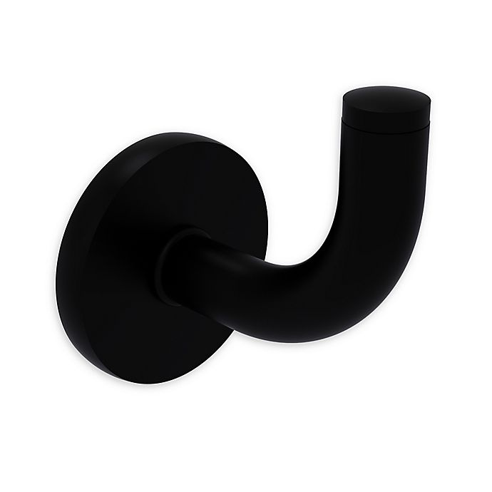slide 1 of 1, Allied Brass Remi Collection Robe Hook - Matte Black, 1 ct
