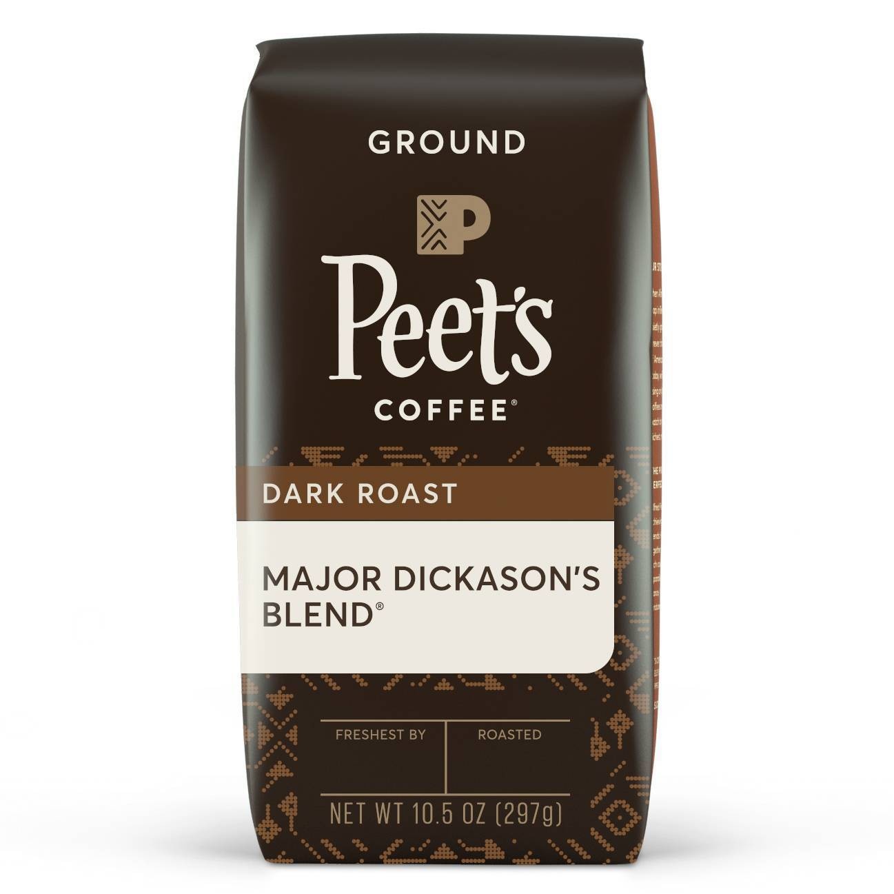 slide 1 of 6, Peet's Coffee Major Dickason's Blend Deep Roast Ground Coffee, 10.5 oz