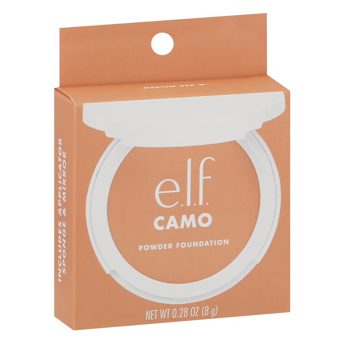 slide 2 of 9, e.l.f. Camo Medium 330 W Powder Foundation 0.28 oz, 0.28 oz