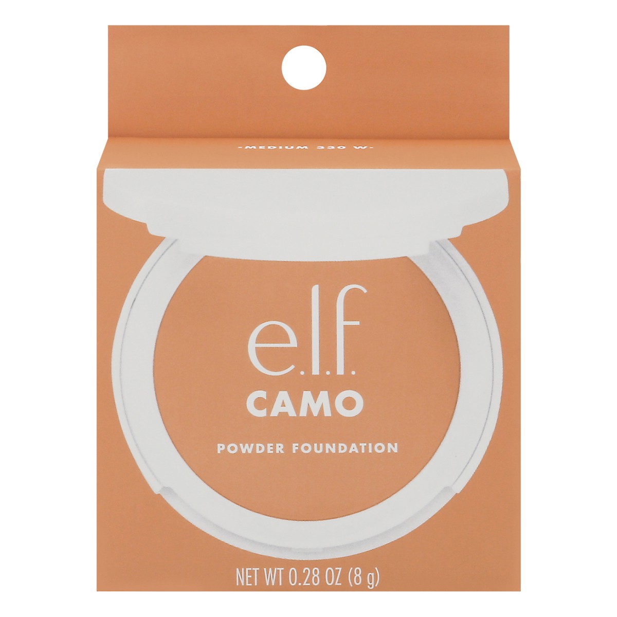 slide 1 of 9, e.l.f. Camo Medium 330 W Powder Foundation 0.28 oz, 0.28 oz