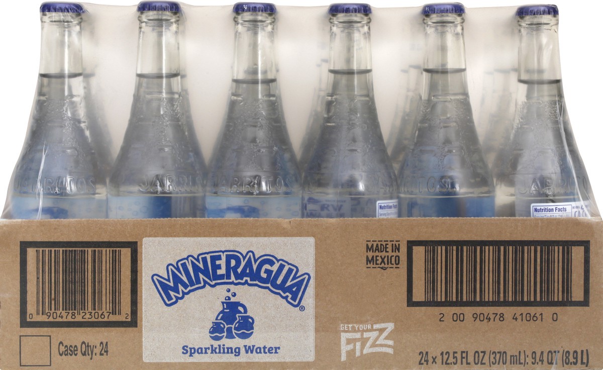 slide 1 of 10, Mineragua Sparkling Water - 24 ct, 24 ct; 12.5 oz