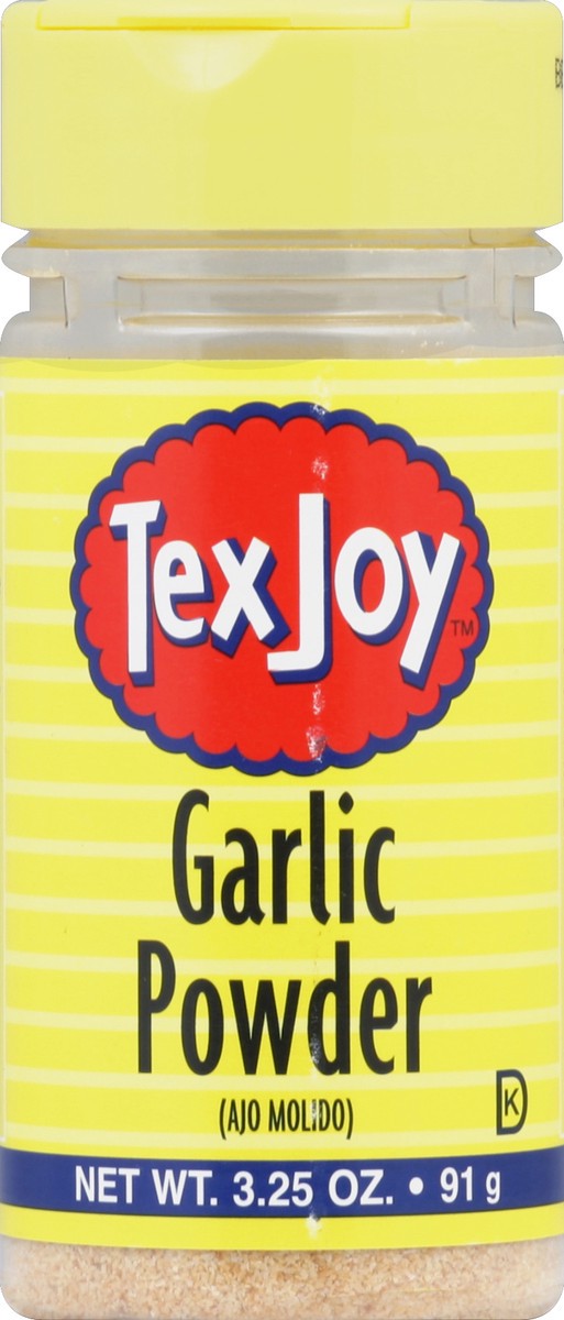 slide 2 of 2, TexJoy Garlic Powder 3.25 oz, 3.25 oz