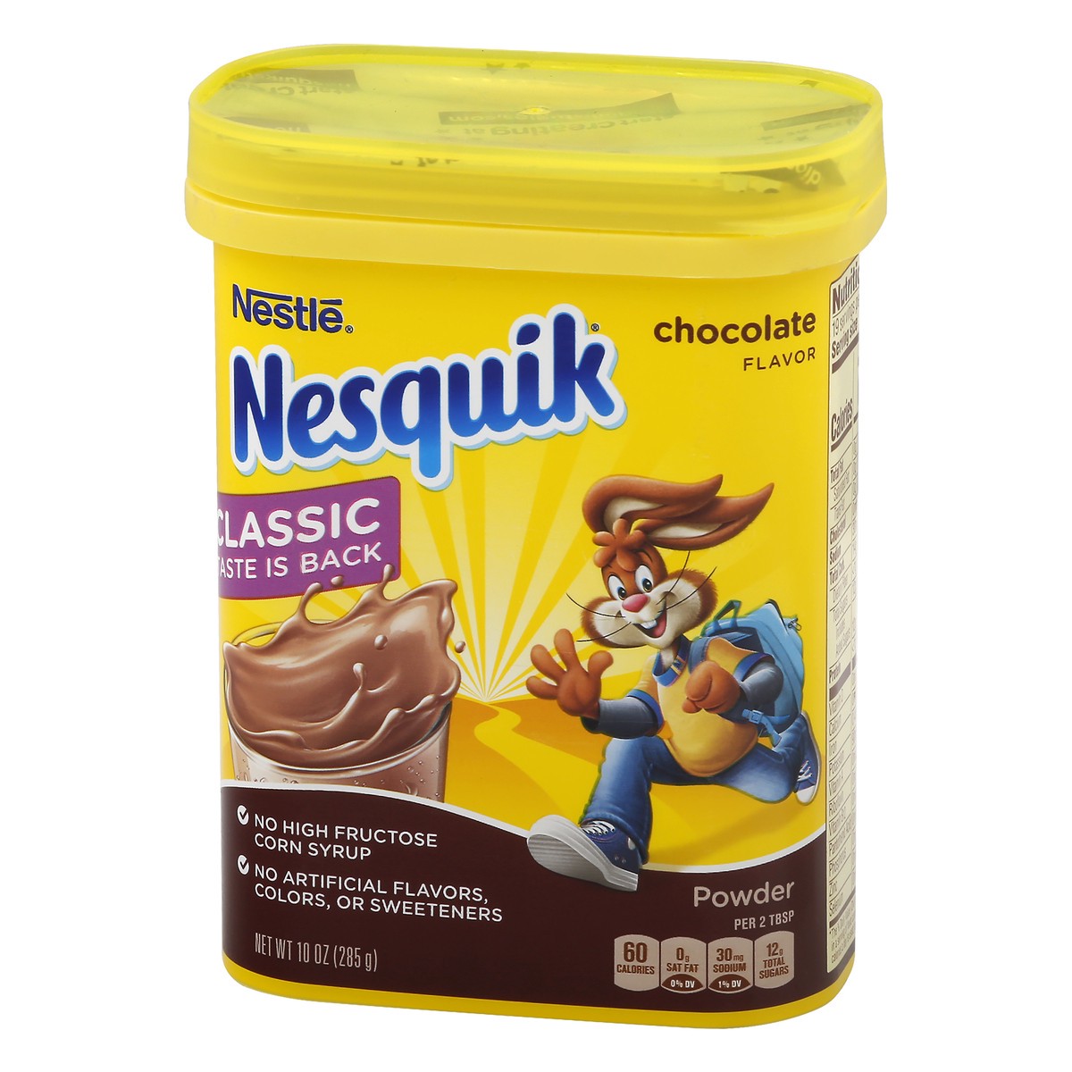 slide 3 of 9, Nesquik Chocolate Powder Drink Mix, 10 oz