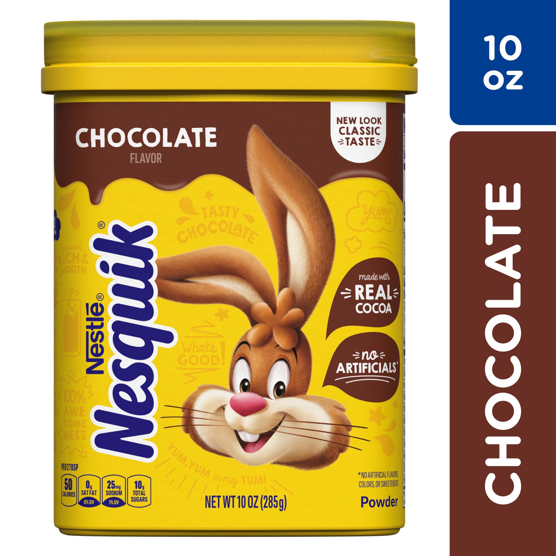 slide 1 of 9, Nesquik Chocolate Powder Drink Mix - 10 oz, 10 oz