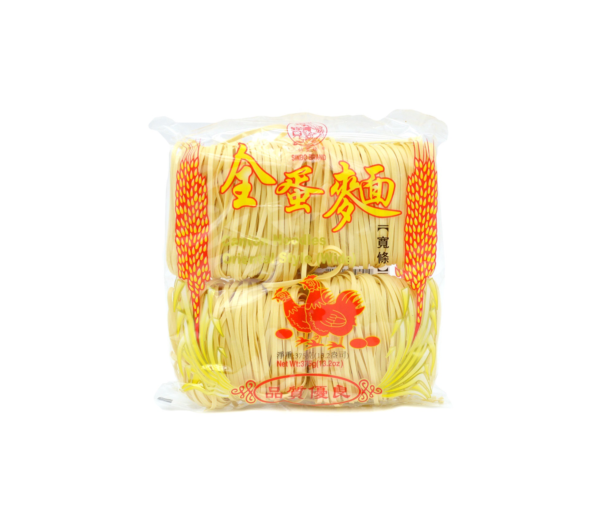 slide 1 of 1, Sinbo Thick Dried Egg Noodles, 13.2 oz